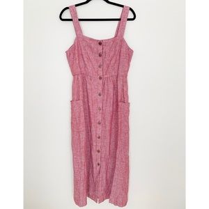 HP ✨ Red Rachel Zoe Linen Dress